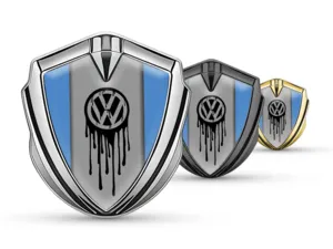 VW Insignias de Coche Vista Exclusiva Estilo Drift Puro
